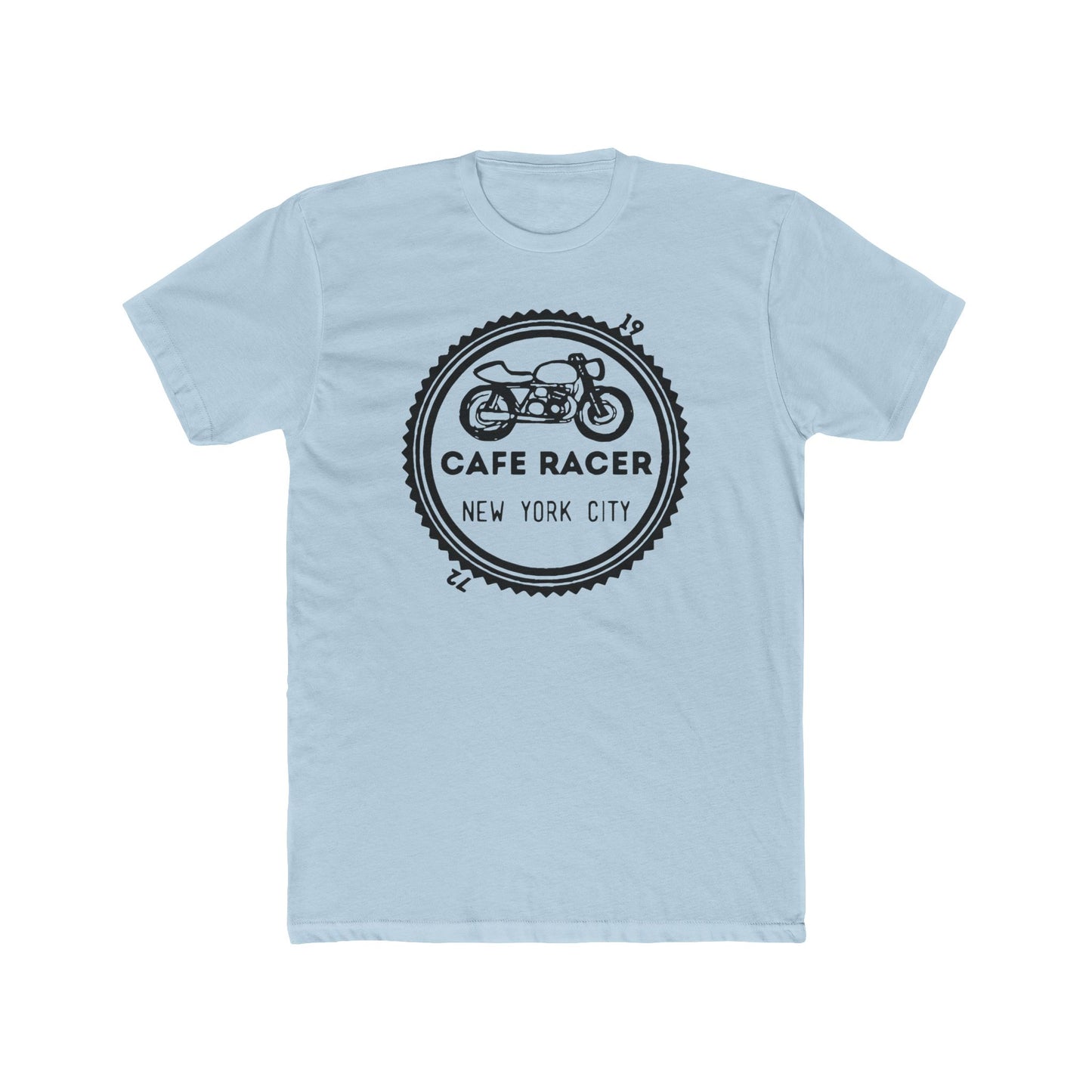 Cafe Racer New York City - Black Logo - Men's Cotton Crew Tee