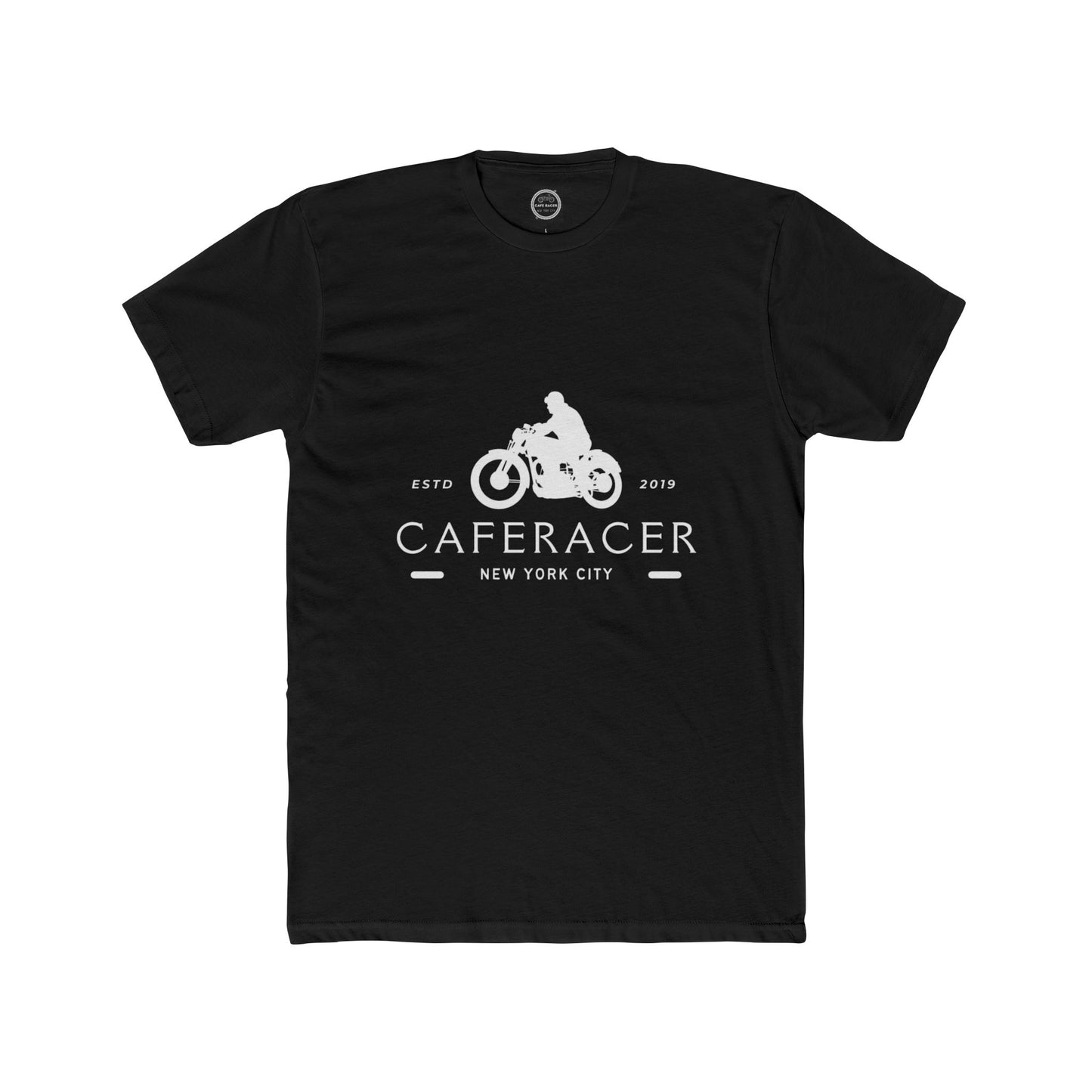 Caféracer NYC Motorcycle Graphic Tee-Unisex Cotton Crew Tee