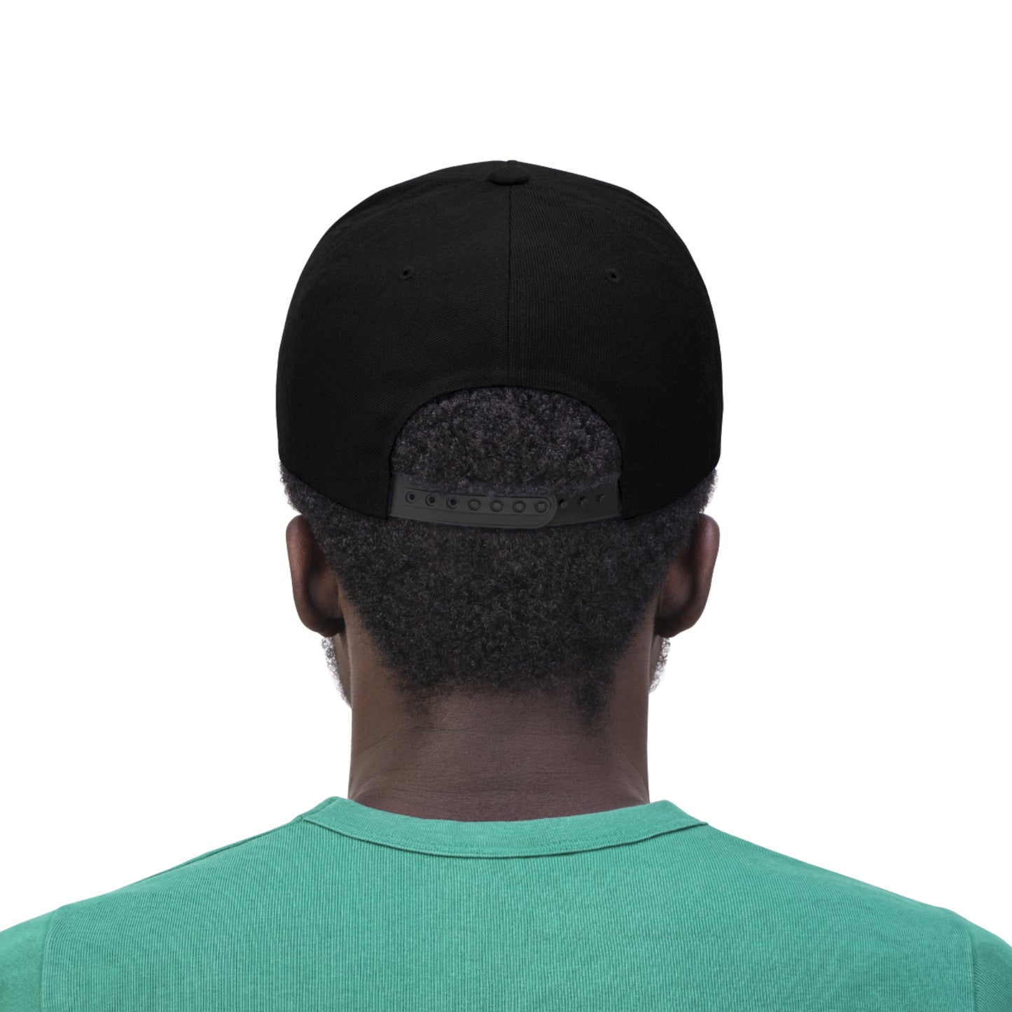 Cafe Racer New York City Hat - Black - Unisex Flat Bill Hat