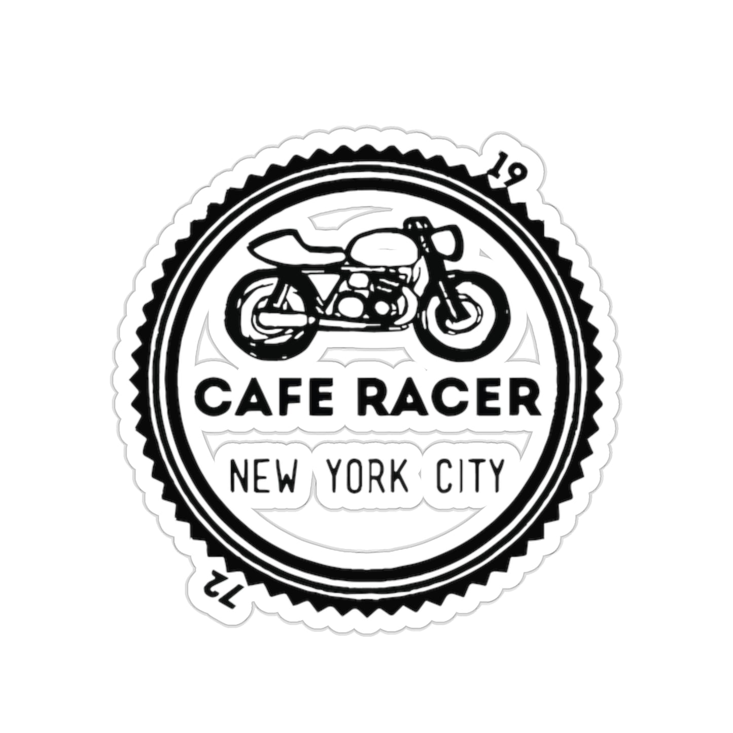 Cafer Racer New York City - Kiss-Cut Stickers