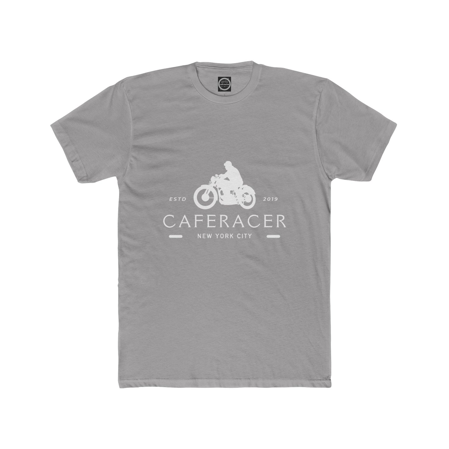 Caféracer NYC Motorcycle Graphic Tee-Unisex Cotton Crew Tee